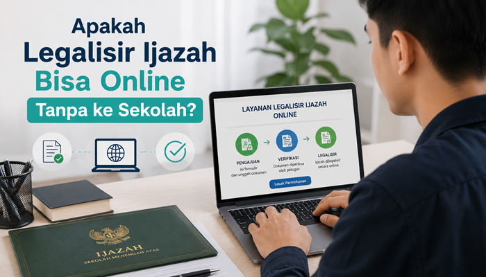 Apakah Legalisir Ijazah Bisa Online Tanpa ke Sekolah