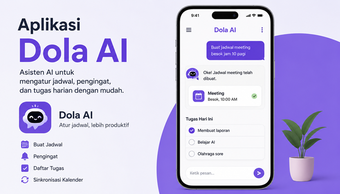 Apa Itu Aplikasi Dola AI? Fungsi, Fitur, dan Cara Menggunakannya