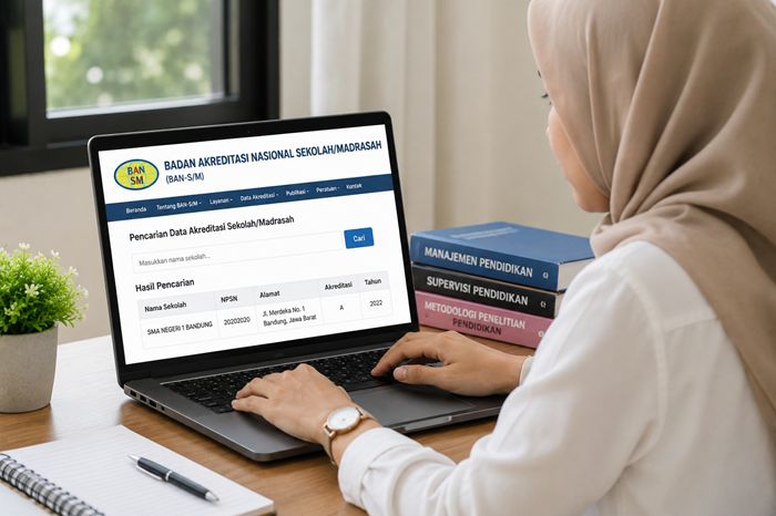 Cara Cek Akreditasi Sekolah Secara Online