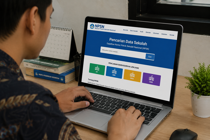 Cara Cek NPSN Sekolah Online untuk SD, SMP, SMA, dan SMK