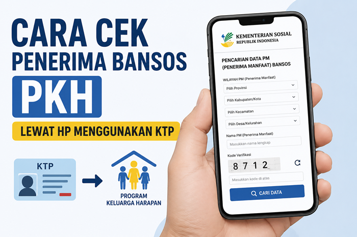 Cara Cek Penerima Bansos PKH