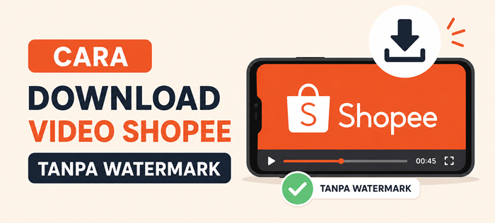 Cara Download Video Shopee