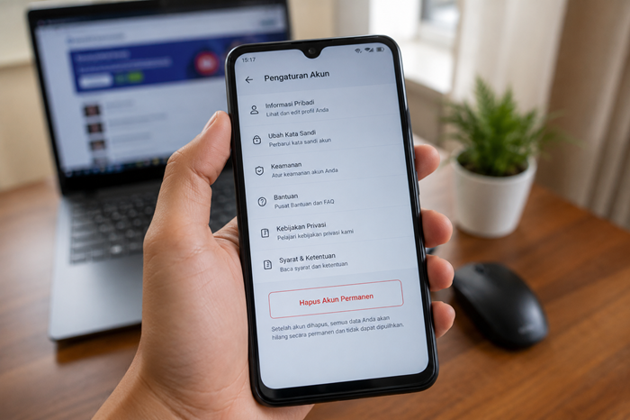 Cara Hapus Akun Kredione Permanen Beserta Data Pribadi