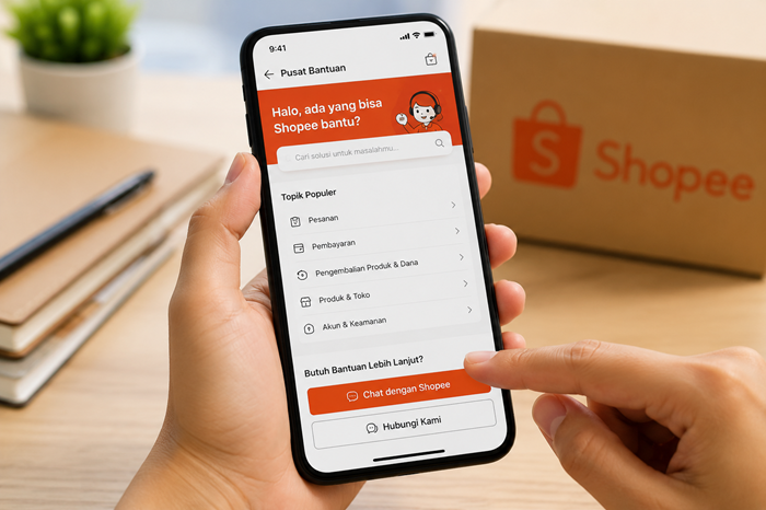 Cara Menghubungi Customer Service Shopee Live Chat 24 Jam