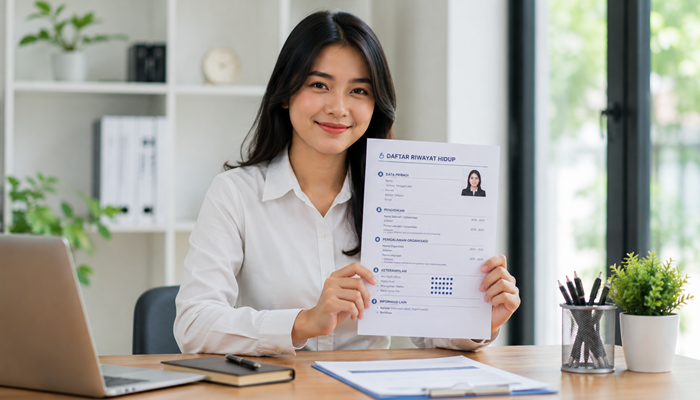 10 Contoh Daftar Riwayat Hidup untuk Lamaran Kerja