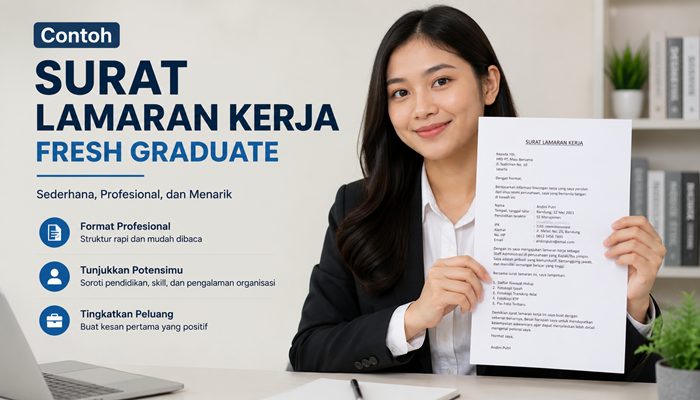 Contoh Surat Lamaran Kerja Fresh Graduate