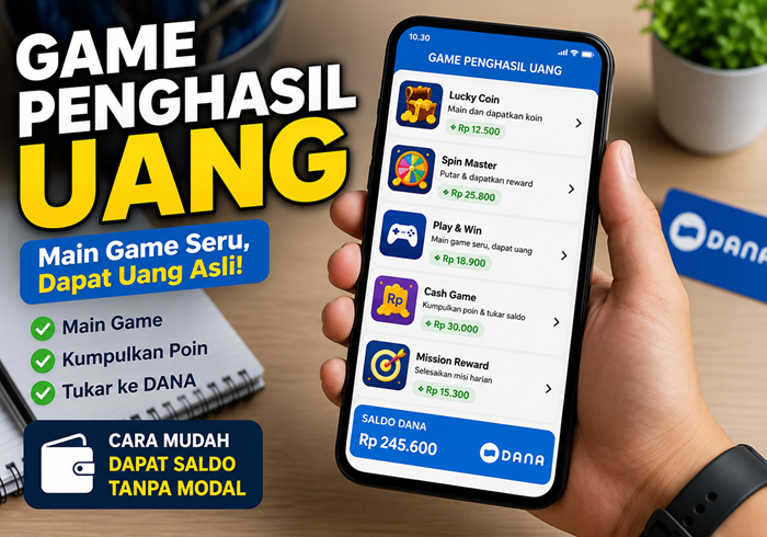 10 Game Penghasil Uang Asli, Beneran Cair ke DANA!