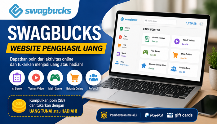 Swagbucks Website Penghasil Uang