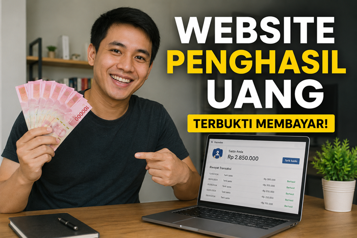10 Website Penghasil Uang Online Terpercaya Tanpa Modal