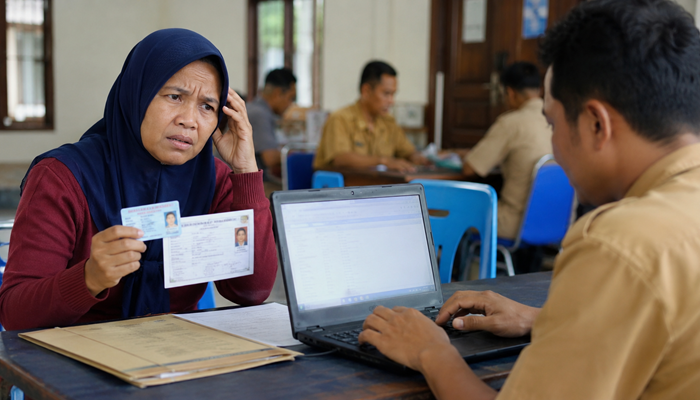 bantuan sosial tidak cair