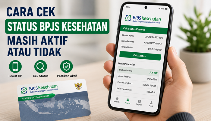 Cara Cek Status BPJS Kesehatan Masih Aktif atau Tidak
