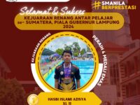 Peraih 4 Medali Emas Kejuaraan Renang antar Pelajar se-Sumatera